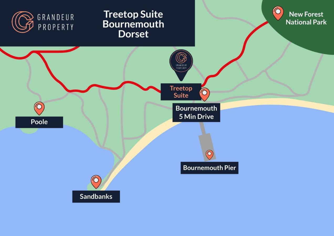 Treetop Suite By Grandeur Property Борнмът Екстериор снимка